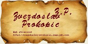 Zvezdoslav Prokopić vizit kartica